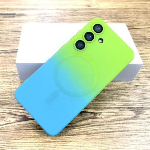 Farbverlauf-Softcase für Samsung Galaxy S24 S23 S22 S21 S20 Ultra Plus FE Note 20 10 S23FE S24FE S21FE Ladehülle, Grün Blau, Für Samsung S23 Farbverlauf-Softcase für Samsung Galaxy S24 S23 S22 S21 S20 Ultra Plus FE Note 20 10 S23FE S24FE S21FE Ladehülle, Grün Blau, Für Samsung S23 von FORLUZ