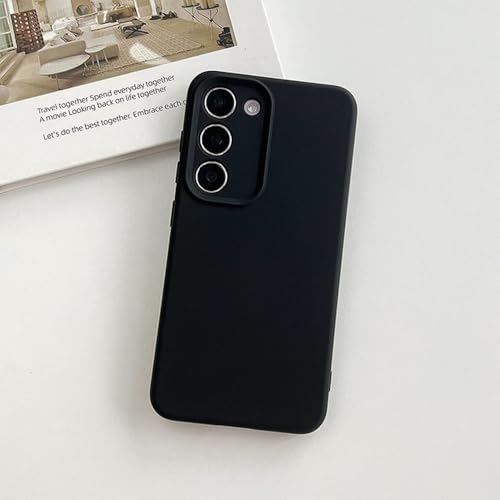 Hochwertige flüssige, weiche Silikon-Telefonhülle für Samsung Galaxy S24, S23 Plus, S22 Ultra, Objektivschutz, Bunte Abdeckung, D, für Samsung S24 von FORLUZ