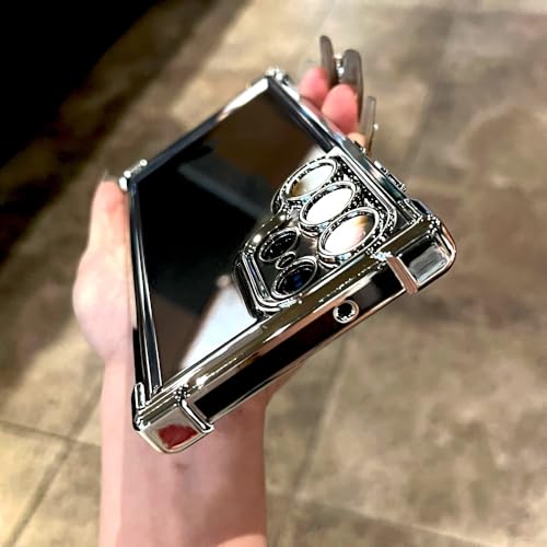 Stoßfeste, transparente Panzerhülle für Samsung Galaxy S24 S23 S22 Ultra Plus FE S24FE S23FE A55 A15 A54 A53 A35 A25 5G Hardcover, Silber, Für Samsung S23 von FORLUZ