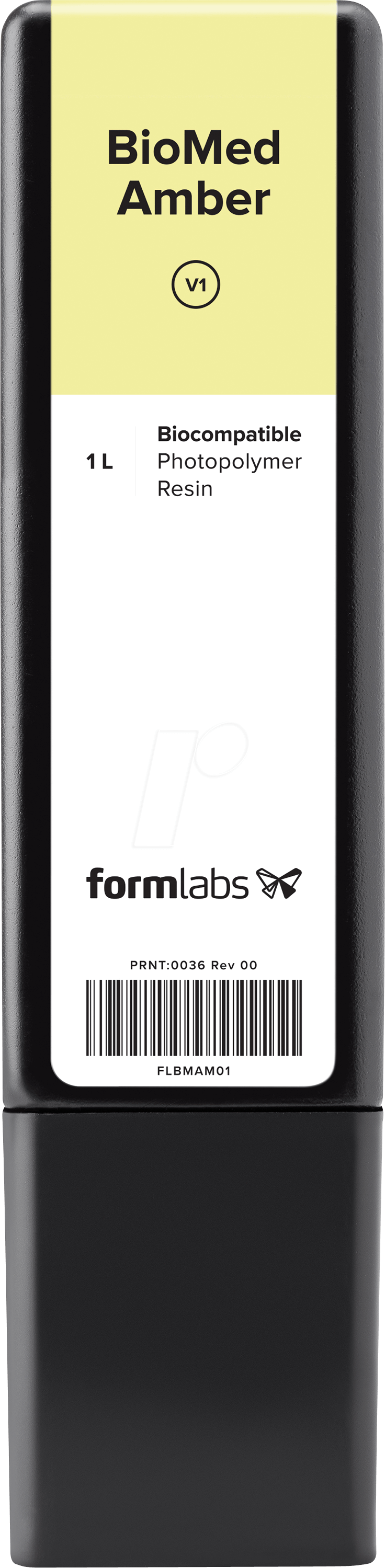 FORM KH BA 1L F2 - 3D Druck, Kunstharz, BioMed Bernstein, 1l, für Form 3/3B von FORMLABS