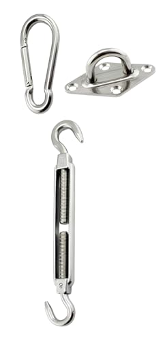 FORNOR 19671 Sonnensegel-Befestigungsset, 30,5 x 0,8 cm von FORNOR