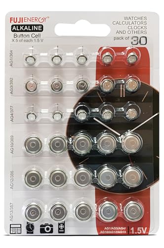 FORNOR 77320 Knopfzellen X 30 von FORNOR