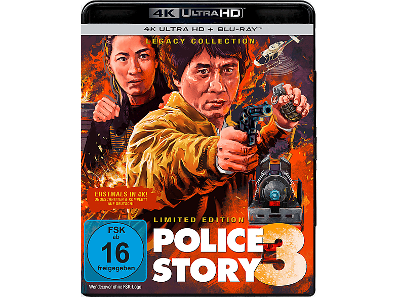 Police Story 3 - Legacy Collection 4K Ultra HD Blu-ray + von FORTUNE STAR