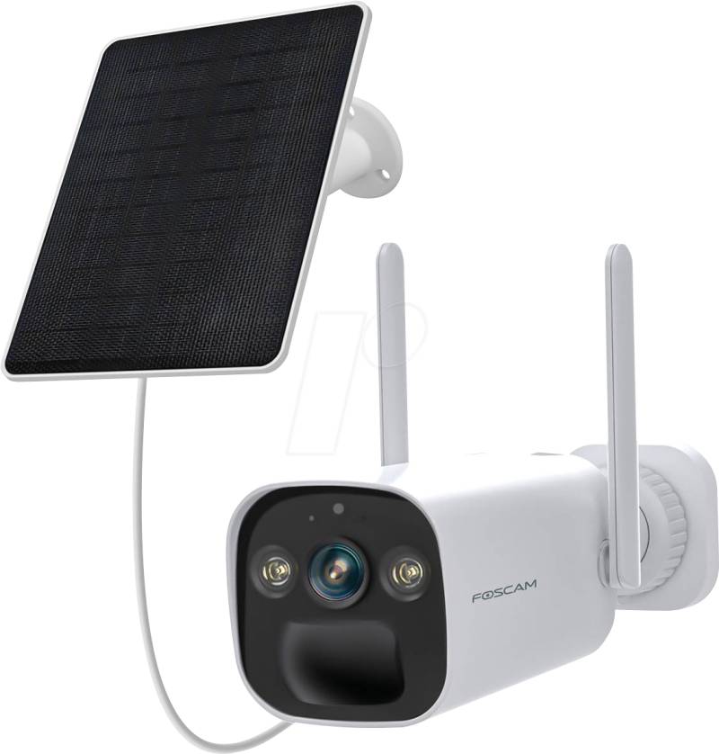 FOSCAM BP4 - Überwachungskamera, IP, WLAN, außen, inkl. Solarpanel von FOSCAM