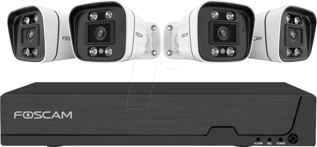 FOSCAM FN9108B4W - Netzwerk-Videorekorder, Set inkl. 4 Kameras FOSCAM FN9108B4W - Netzwerk-Videorekorder, Set inkl. 4 Kameras von FOSCAM