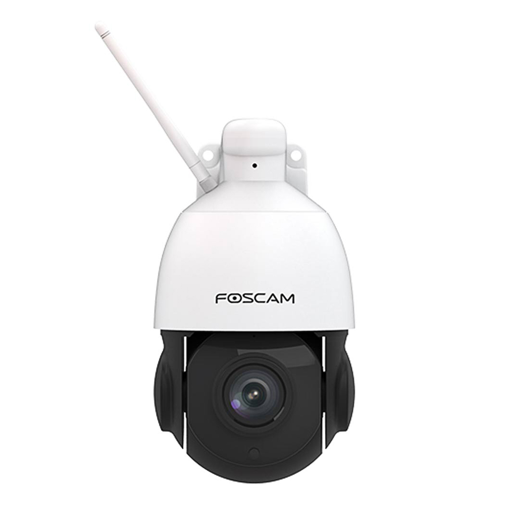 Foscam SD2X Überwachungskamera Weiß [Outdoor, 1080p Full HD, WLAN AC/LAN, 18x optischer Zoom] von FOSCAM