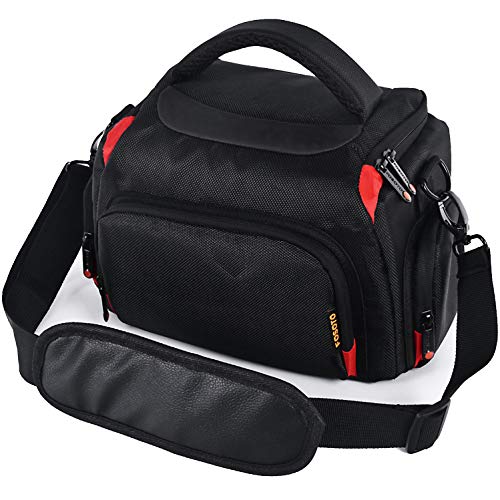 FOSOTO Anti-Schock-Spiegelreflex-Tasche kompatibel mit Canon EOS 4000D 2000D 1300D 250D 750D 80D 7D, Nikon D3500 D3400 D5600 D750, Medium Size, Individuell von FOSOTO