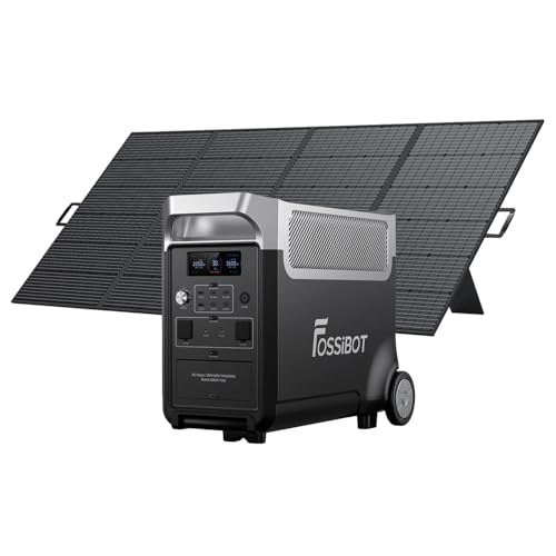 FOSSIBOT F3600 Pro Powerstation mit 420W Solarpanel, 3840Wh LiFePO4 Tragbare Solargenerator 3600W AC Output Erweiterbar 3.8-11.5 kWh, Power Station für Zuhause, Camping, Wohnmobil FOSSIBOT F3600 Pro Powerstation mit 420W Solarpanel, 3840Wh LiFePO4 Tragbare Solargenerator 3600W AC Output Erweiterbar 3.8-11.5 kWh, Power Station für Zuhause, Camping, Wohnmobil von FOSSiBOT