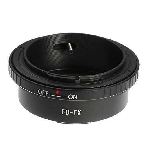 Adapter für Canon FD FL Objektiv auf Fujifilm FX Mount Fuji X-H1 X-E3 X-T10 X-T1 X-T2 X-T20 X-Pro1 X-Pro2 X-M1 X-A1 X-A2 X-A3 X-A5 X-A10 X-A20 X-E1 X-E2 X-E2S. von FOTGA