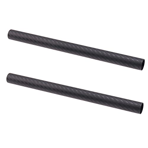 FOTGA 2Stk Kohlefaser 19mm Stützstangen 40cm/16 Zoll Länge für 19 mm Stange Support System DSLR Rail Kamera Rig FOTGA 2Stk Kohlefaser 19mm Stützstangen 40cm/16 Zoll Länge für 19 mm Stange Support System DSLR Rail Kamera Rig von FOTGA