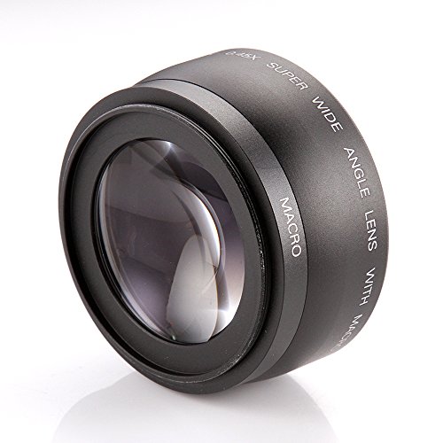 FOTGA 43mm 0.45x Weitwinkel + Macro Conversion Lens Fuer alle Kameras und Camcorder mit 43mm Groe?e Objektiv-Filtergewinde von FOTGA