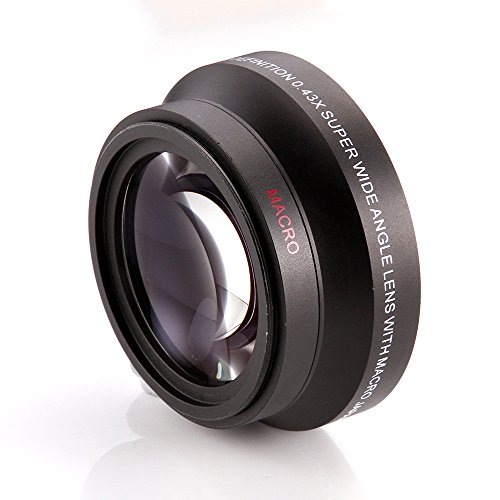 FOTGA 62mm 0.45x Weitwinkel + Macro Conversion Lens Fuer alle Kameras und Camcorder mit 62mm Groe?e Objektiv-Filtergewinde von FOTGA