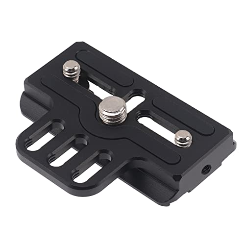 FOTGA Erweiterte Obere Schnellwechselplatte für DJI Ronin RS 2/RSC 2/RS 3/RS 3 Pro Gimbal Stabilisator kompatibel mit Arca Swiss Stativ Kugelkopf, Universal DSLR Kamera Quick Release Platte von FOTGA
