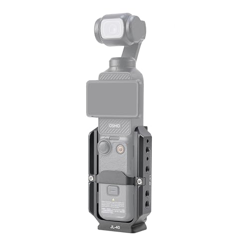 FOTGA Käfig für DJI Osmo Pocket 3 Kamera Zubehör Halterung, Aluminiumlegierung Schutzrahmen mit NATO Schiene & 1/4"-20 Schraube & Arca Base Stativ Adapter FOTGA Käfig für DJI Osmo Pocket 3 Kamera Zubehör Halterung, Aluminiumlegierung Schutzrahmen mit NATO Schiene & 1/4"-20 Schraube & Arca Base Stativ Adapter von FOTGA