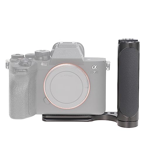 FOTGA L-förmige Halterung Stabilisator mit Seitengriff Griff Universal für DSLR Spiegellose Kamera, Linke Handgriff mit 1/4" Kalter Schuh für Mikrofon LED-Licht, Schnellwechselplatte für Arca-Swiss FOTGA L-förmige Halterung Stabilisator mit Seitengriff Griff Universal für DSLR Spiegellose Kamera, Linke Handgriff mit 1/4" Kalter Schuh für Mikrofon LED-Licht, Schnellwechselplatte für Arca-Swiss von FOTGA