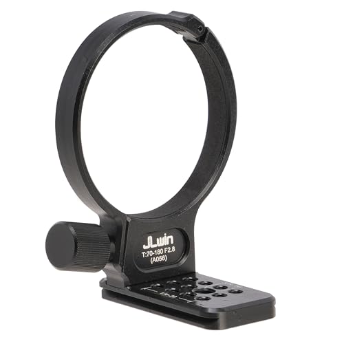 FOTGA Metall Objektiv Stativhalterung Stativschelle Halterungsring für Tamron 70-180mm F/2.8 Di III VXD (A056) Objektiv, unten mit 1/4" & 3/8" Schrauben Schnellwechselplatte für Acra-Swiss-Stativ von FOTGA
