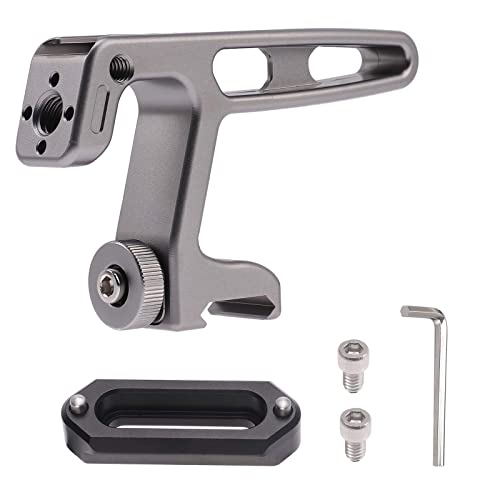FOTGA NATO Griff, Mini Top Handle Grip Handgriff + 50mm Schnellspanner NATO-Schiene für Leichtes DSLR Spiegelloses Kamera Kamerakäfig Rig FOTGA NATO Griff, Mini Top Handle Grip Handgriff + 50mm Schnellspanner NATO-Schiene für Leichtes DSLR Spiegelloses Kamera Kamerakäfig Rig von FOTGA