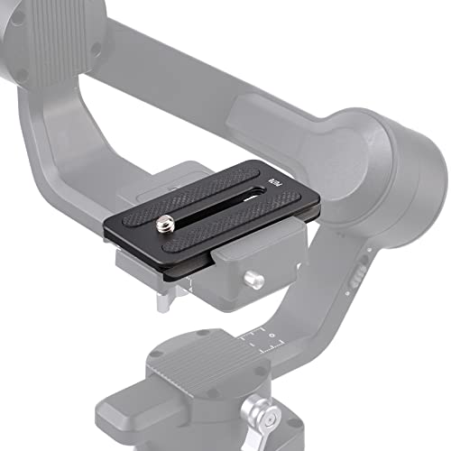 FOTGA PU-70 Schnellwechselplatte 70mm für DJI Ronin SC Gimbal Stabilisator kompatibel mit Arca Swiss Standard Stativ Kugelkopf, 1/4 Zoll Schraube Quick Release Platte Universal für DSLR Kamera von FOTGA