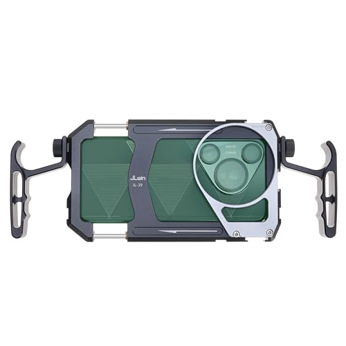 FOTGA Smartphone Video Rig, Handy Käfig Cage Stabilisator mit Handgriff 67mm Filter Adapter Objektivadapter für Universellen Mobilen Videokäfig, Kompatibel mit für iPhone 16/16Pro/15/15Pro/14/14Pro/13 FOTGA Smartphone Video Rig, Handy Käfig Cage Stabilisator mit Handgriff 67mm Filter Adapter Objektivadapter für Universellen Mobilen Videokäfig, Kompatibel mit für iPhone 16/16Pro/15/15Pro/14/14Pro/13 von FOTGA