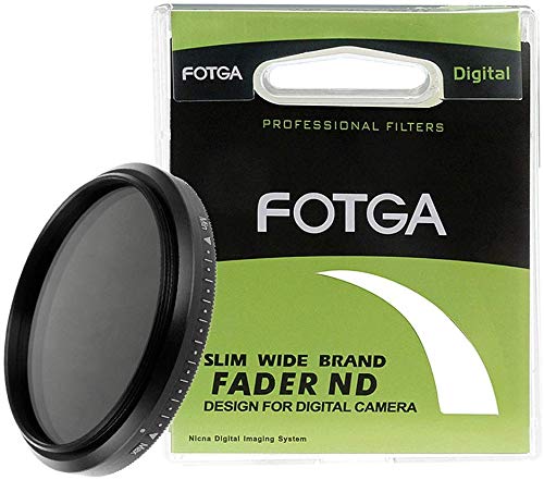 Fotga 77mm Slim Fader Variables Objektiv ND-Filter Neutral Density Stufenlos ND2-ND400 ND2 bis ND4 ND8 ND16 ND32 ND64 ND409 für spiegellose DSLR-Kamera Fotga 77mm Slim Fader Variables Objektiv ND-Filter Neutral Density Stufenlos ND2-ND400 ND2 bis ND4 ND8 ND16 ND32 ND64 ND409 für spiegellose DSLR-Kamera von FOTGA