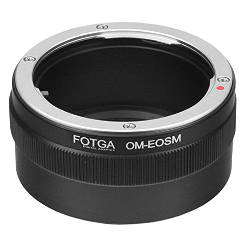 Fotga Adapter für Olympus OM Objektiv auf Canon EF-M EOS M M1 M2 M3 M5 M6 M10 M100 Kamera Körper Adapter Ring von FOTGA