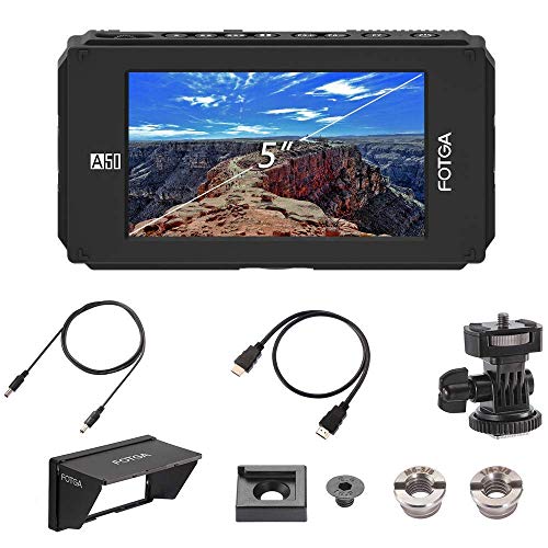 Fotga DP500IIIS A50 5-Zoll FHD Video On-Camera Feldmonitor Field Monitor,1920x1080, HDMI 4K Input Output, Dual NP-F Batterieplatte für DSLR spiegellose Kamera 5DIII IV, A7 A7S II III, A9 A6500 GH5s Fotga DP500IIIS A50 5-Zoll FHD Video On-Camera Feldmonitor Field Monitor,1920x1080, HDMI 4K Input Output, Dual NP-F Batterieplatte für DSLR spiegellose Kamera 5DIII IV, A7 A7S II III, A9 A6500 GH5s von FOTGA