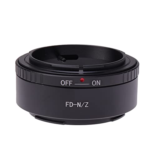 Fotga Lens Mount Adapter Konverter für Canon FD Mount Objektiv auf Nikon Z Mount Z5 Z6 Z7 II Z6II Z7II Z9 Z50 Zfc Spiegellose DSLR-Kamera von FOTGA