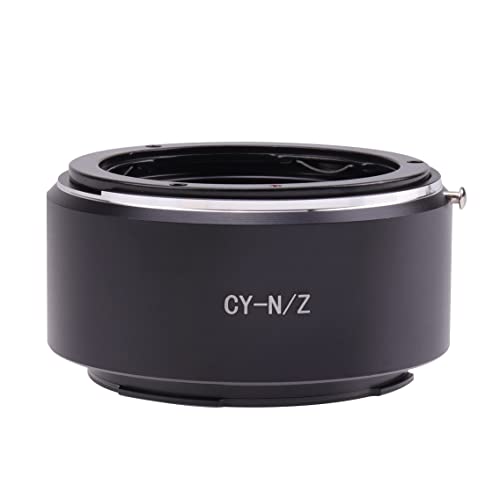 Fotga Lens Mount Adapter Konverter für Contax Yashica C/Y Mount Objektiv auf Nikon Z Mount Z5 Z6 Z7 II Z6II Z7II Z9 Z50 Zfc Spiegellose DSLR Kamera von FOTGA