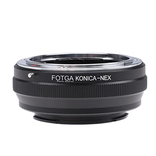 Fotga Lens Mount Adapter Konverter für Konica AR Mount Objektiv an Sony Mirrorless DSLR Kamera NEX-7 NEX-F3 A6000 A6100 A6300 A6600 A7 A7R A7S II III IV A9 II A7C A1 ZV-E10 von FOTGA