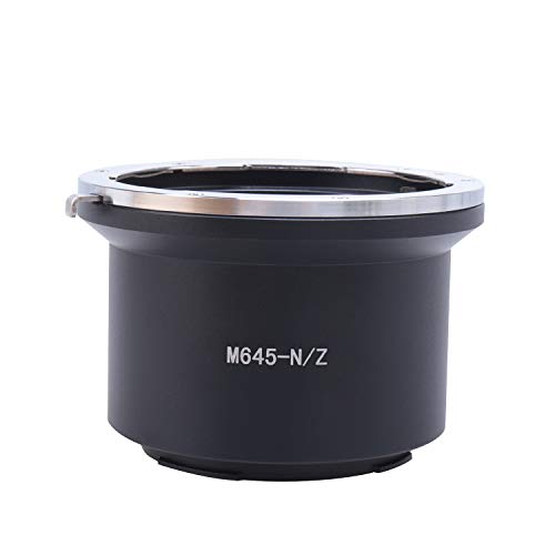 Fotga Lens Mount Adapter Konverter für Mamiya 645 M645 Objektiv auf Nikon Z Mount Z5 Z6 Z7 II Z6II Z7II Z9 Z50 Zfc Spiegellose DSLR-Kamera von FOTGA