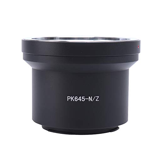 Fotga Lens Mount Adapter Konverter für Pentax 645 PK645 Objektiv auf Nikon Z Mount Z5 Z6 Z7 II Z6II Z7II Z9 Z50 Zfc Spiegellose DSLR-Kamera von FOTGA