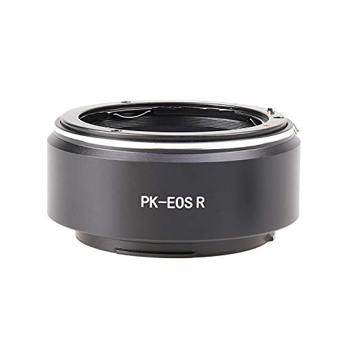 Fotga Objektivadapter für Pentax PK K Mount Objektiv an Canon EOS R RF Mount Serie EOS R RP R5 R6 R5C R7 R10 DSLR Kamera von FOTGA