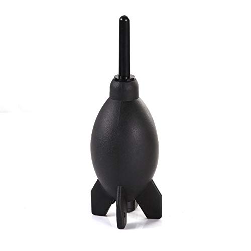 Fotga PRO 6,6 Zoll Rubber Rocket Air Blower Duster-Reinigung für DSLR-Kamera CCD-Objektiv-Tastatur-Staubreiniger (Schwarz) von FOTGA