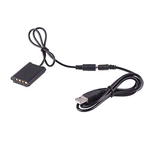 Fotga USB-Stromkabel mit dekodiertem Dummy-Akku NP-BX1 für Sony RX100 RX100M2 RX100M3 RX100M4 RX100M5 RX100M6 RX100M7 RX1R HX50 HX90 HX300 WX300 WX350 WX500 ZV1 Kamera von FOTGA