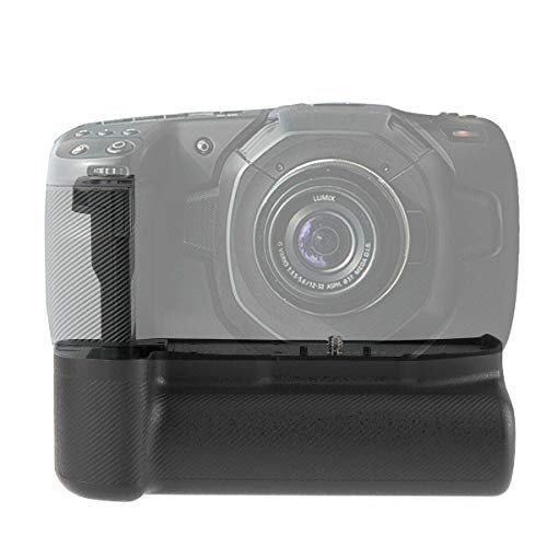 Fotga Vertikaler Batteriegriff Multifunktions Akkugriff Battery Grip für Blackmagic Pocket Cinema Camera BMPCC 4K 6K Kamera, Funktioniert mit 3X LP-E6 Batterie von FOTGA