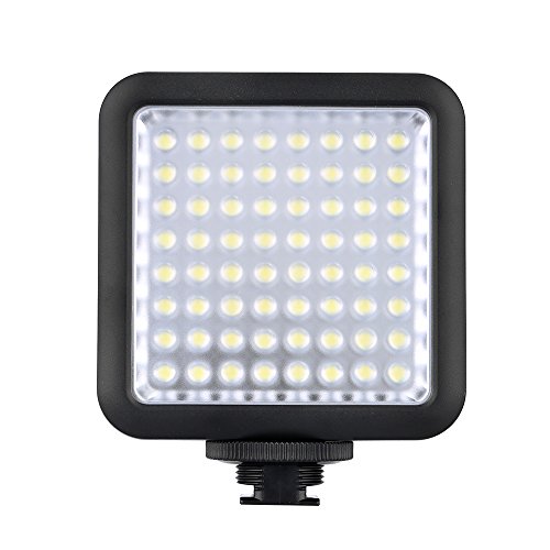 Godox LED64 Video Light 64 LED-Leuchten für DSLR Kamera Camcorder Mini DVR als Fill Light für Hochzeit News Interview Makrofotografie von GODOX