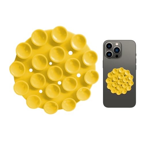 FOUNCY Handyhalter mit Saugnapf, Handyhalterung, selbstklebende Halterung, Handy-Ständer, Spiegel-Dusch-Handyhalterung, Hände für Fotos, Videos von FOUNCY