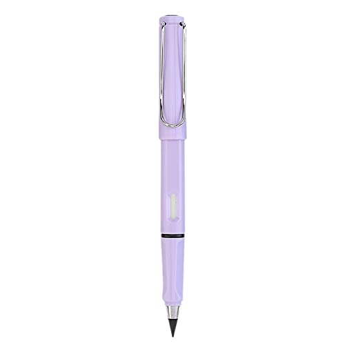 FOUTP Tintenloser Bleistifte,Ewiger Bleistift, Tintenloser Bleistifte Ewig, Immerwährender Bleistift, Technologie Unbegrenztes Schreiben Ewiger Bleistift Kein Tintenstift (Lila) von FOUTP