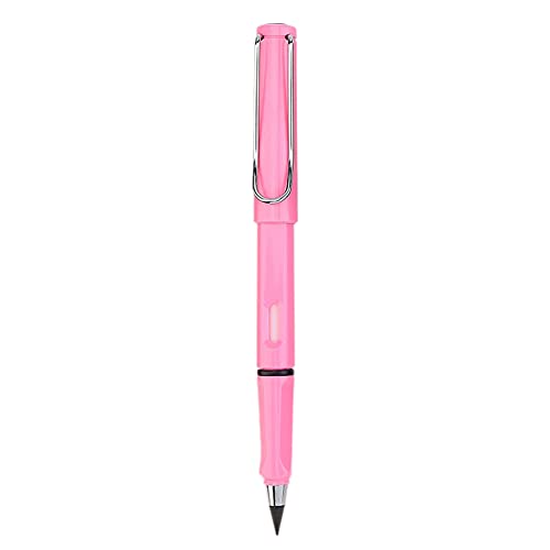 FOUTP Tintenloser Bleistifte,Ewiger Bleistift, Tintenloser Bleistifte Ewig, Immerwährender Bleistift, Technologie Unbegrenztes Schreiben Ewiger Bleistift Kein Tintenstift (Pink) von FOUTP