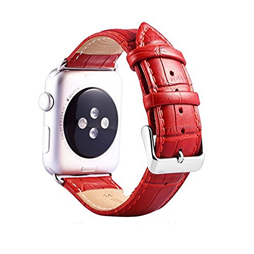 FOUUA Kompatibel für Apple Watch Armband Leder Krokodilmuster 45mm 40mm 44mm 42mm 40mm 38mm Weichlederband Ersatzband Kompatibel für iWatch Armband Serie 7 6 5 4 3 2 1 SE FOUUA Kompatibel für Apple Watch Armband Leder Krokodilmuster 45mm 40mm 44mm 42mm 40mm 38mm Weichlederband Ersatzband Kompatibel für iWatch Armband Serie 7 6 5 4 3 2 1 SE von FOUUA