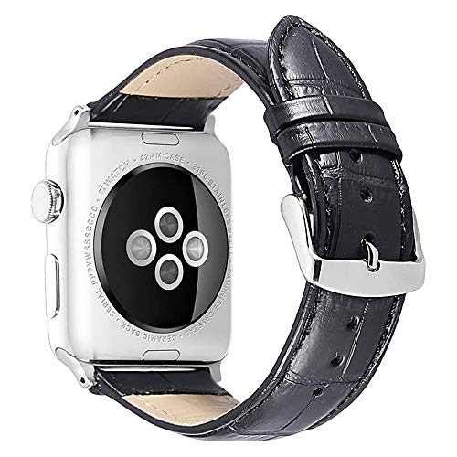 FOUUA Kompatibel für Apple Watch Armband Leder Krokodilmuster 45mm 40mm 44mm 42mm 40mm 38mm Weichlederband Ersatzband Kompatibel für iWatch Armband Serie 7 6 5 4 3 2 1 SE FOUUA Kompatibel für Apple Watch Armband Leder Krokodilmuster 45mm 40mm 44mm 42mm 40mm 38mm Weichlederband Ersatzband Kompatibel für iWatch Armband Serie 7 6 5 4 3 2 1 SE von FOUUA
