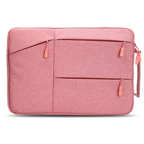 FOVAOK Laptop-Kuriertasche für 39,6 cm (15,6 Zoll) Laptops, geeignet für alle Computermodelle, 39,6 cm (15,6 Zoll), Computer-Aktentasche für Damen und Herren, Rosa, 40 x 28 x 2 cm) von FOVAOK