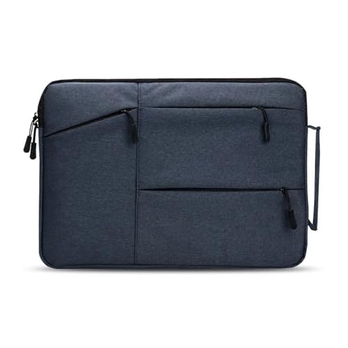 FOVAOK Laptop-Kuriertasche für 39,6 cm (15,6 Zoll) Laptops, geeignet für alle Computermodelle, 39,6 cm (15,6 Zoll), für Damen und Herren, Blau, 32 x 22 x 2 cm) von FOVAOK