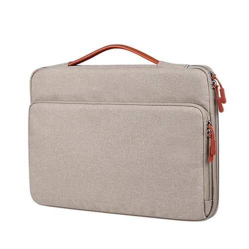 FOVAOK Laptop-Tasche für Notebook, geeignet für alle Computermodelle, Khaki, 15,5-16 Zoll (38,9–40,6 cm) von FOVAOK