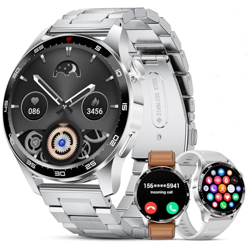 FOXBOX Smartwatch Herren Bluetooth Telefonfunktion,120+ Sport Modi Smart Watch mit Herzfrequenz Kalorien Blutsauerstoff Schlafmonitor,Android iOS 400mAh FOXBOX Smartwatch Herren Bluetooth Telefonfunktion,120+ Sport Modi Smart Watch mit Herzfrequenz Kalorien Blutsauerstoff Schlafmonitor,Android iOS 400mAh von FOXBOX