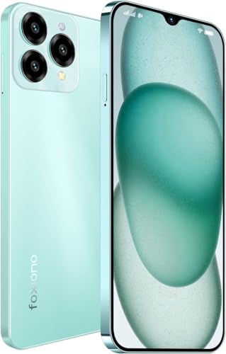 FOXIONO Handy Ohne vertrag Android, 8GB+64GB, Octa Core Handy Günstig 90Hz 6.52" Zoll HD+,4000mAh Smartphone ohne vertrag Günstig, 13MP+5MP, Dual SIM 4G Simlockfreie Handys (Grün.) von FOXIONO
