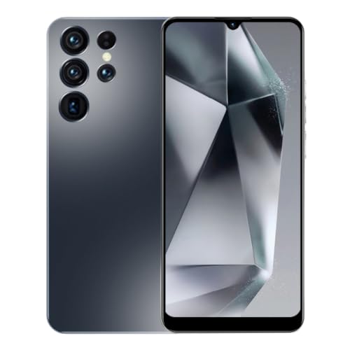 FOXIONO Smartphone Ohne Vertrag, 6.52 Zoll Günstig Smartphone 4GB+32GB 128GB Erweiterbar Android Handy, Dual SIM Dual Standby, Dual SIM 3G Einfaches Mobiltelefon Mobiltelefone (Black) von FOXIONO