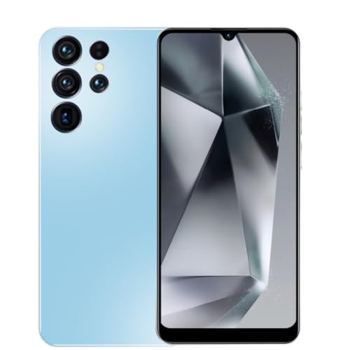 FOXIONO Smartphone Ohne Vertrag, 6.52 Zoll Günstig Smartphone 4GB+32GB 128GB Erweiterbar Android Handy, Dual SIM Dual Standby, Dual SIM 3G Einfaches Mobiltelefon Mobiltelefone (Blaue) von FOXIONO