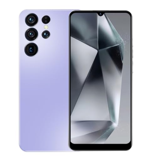 FOXIONO Smartphone Ohne Vertrag, 6.52 Zoll Günstig Smartphone 4GB+32GB 128GB Erweiterbar Android Handy, Dual SIM Dual Standby, Dual SIM 3G Einfaches Mobiltelefon Mobiltelefone (Lila.) von FOXIONO