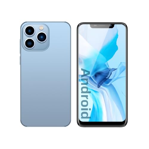 FOXIONO entsperrt Telefon, 6,11-Zoll-Bildschirm, Dual Kameras, 1GRAM, 16GROM, unterstützt nur 3GWCDMA: 850/1700/2100MHz Frequenzbänder, Dual SIM Karten, Android Smartphone (3, Blue) von FOXIONO